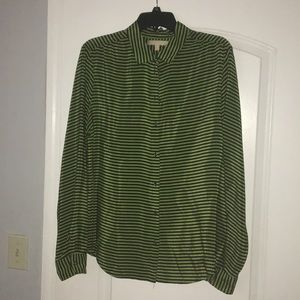 Long Sleeve blouse (stripes)